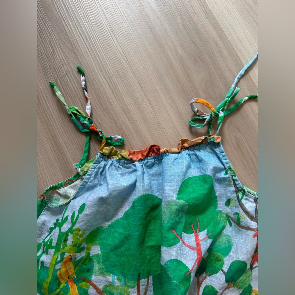 Fabula jungle cotton dress colorful 6 kids farm Rio - Picture 3 of 8
